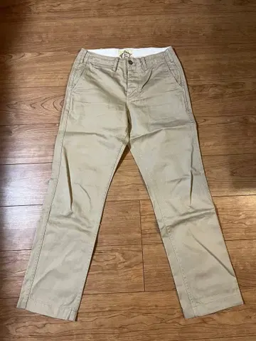 빔즈 버즈릭슨 별주 베이지 치노 팬츠