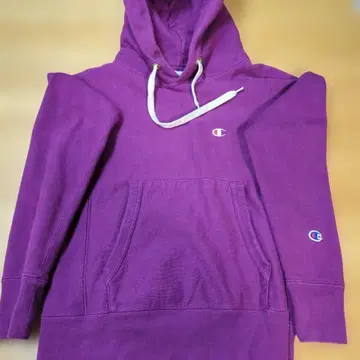 Champion 화이트 후드티 140, 보라색 맨투맨 S