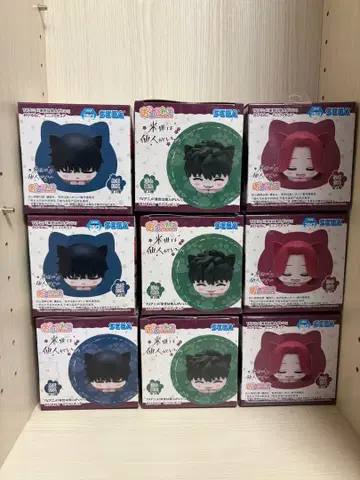 내세에는 남남이 좋겠어 낮잠 미니 피규어 3세트