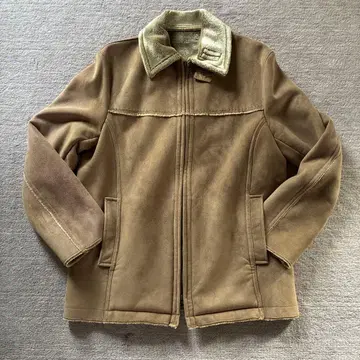 Rad mess MEN'S BIGI 베이지 스웨이드풍 자켓