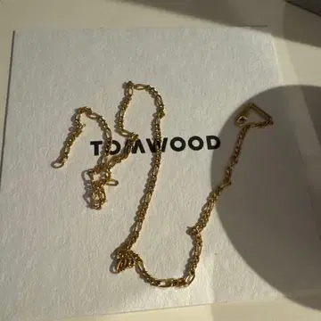 TOMWOOD 체인 목걸이 골드 컬러