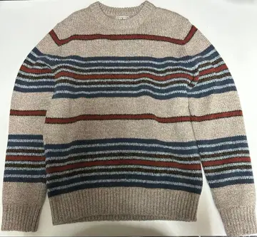 구제 L.L.Bean 스트라이프 울 스웨터 100%