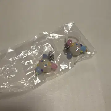 산리오 캐릭터즈 윳토 메지루시 액세서리 우사하나 2개 세트