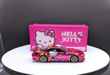 1/64 실비아(S14) 헬로키티 크롬 바텍스 [ 한정판 ]
