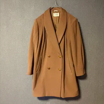 도쿄 스타일 울 100 숄카라 코트