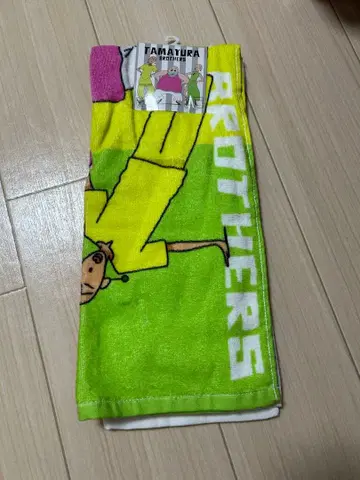 짱구는 못말려(크레용 신짱) 타마유라 브라더스 페이스 타월