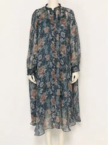 새상품급 [ FRAY I.D ] 빈티지 플라워 롱 원피스