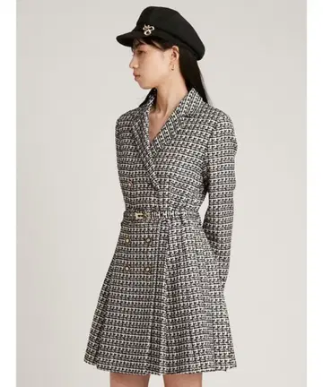 snidel 트위드 자켓 원피스