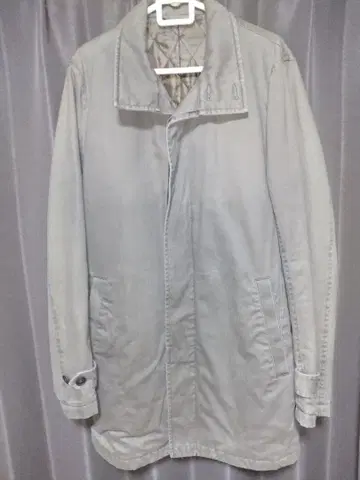 스텐카라 코트 라이트 그레이 퀼팅