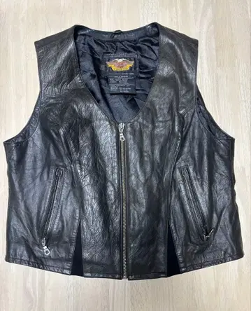 Harley-Davidson BLACK LEATHER VEST