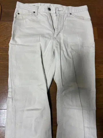 Lee 화이트 데님 사이즈 32