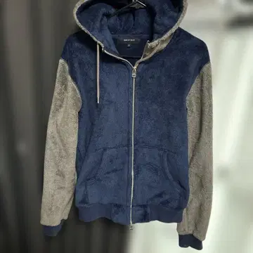 SHIPS JET BLUE 플리스 후드티 S 네이비/그레이