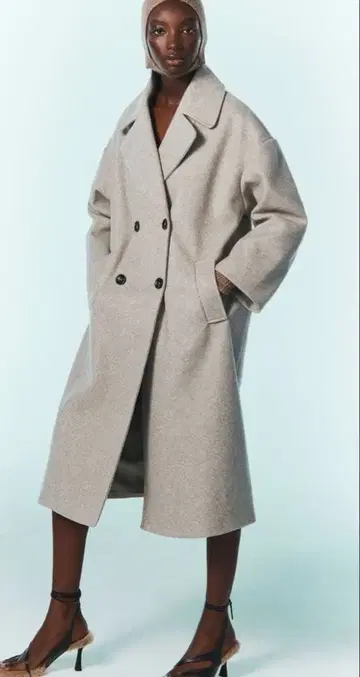 ZARA 롱 코트 베이지 사이즈XS