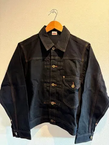 LEE 별주 나노 유니버스 블랙 데님 자켓