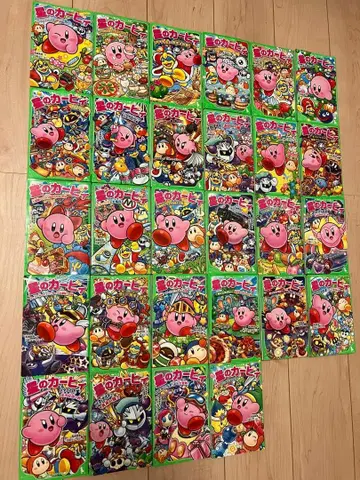 전권 북커버 포함! 별의 커비 소설 24권 세트