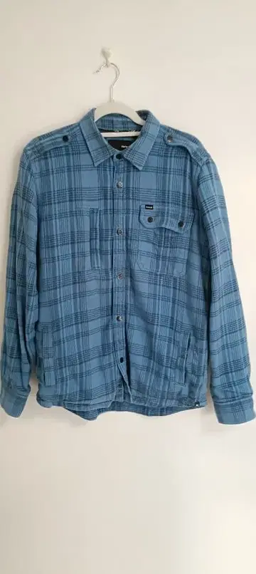 Hurley 체크 플란넬 셔츠 자켓