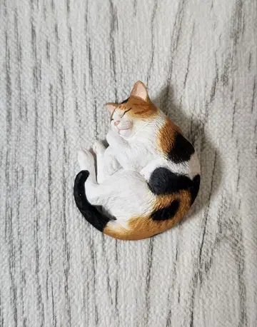 가챠가챠 네이처 테크니컬러 고양이 마그넷 삼색 고양이 모리구치 오사무