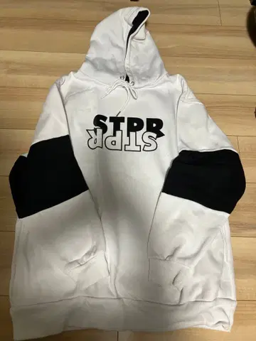 STPR 후디 화이트/블랙