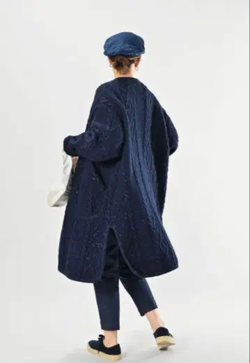 45R 45rpm 코튼 셰틀랜드 라이너 코트 택 포함 새상품