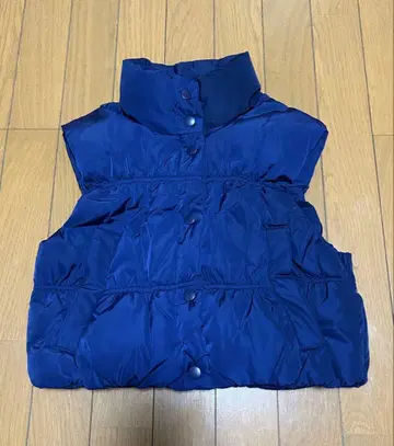 [ 새상품 ] H&M 충전솜 크롭 베스트 / XS 사이즈