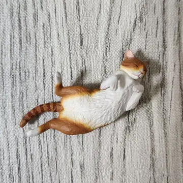 가챠가챠 네이처 테크니컬러 고양이 마그넷 하치와레 브라운 모리구치 오사무