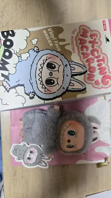 POP MART 익사이팅 마카롱 봉제 인형