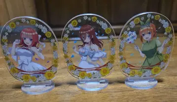 5등분의 신부 아크릴 스탠드 3체 세트