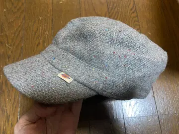 Dickies x ciopanic 그레이 트위드 울 헌팅 캡 워크캡