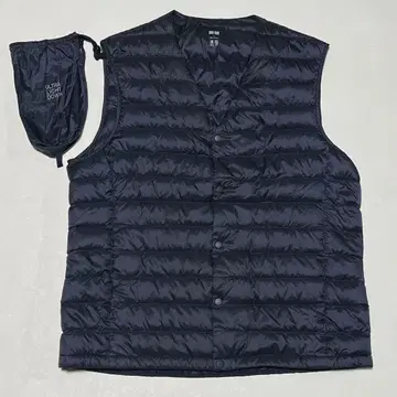 UNIQLO 울트라 라이트 다운 V넥 이너 베스트 유니클로