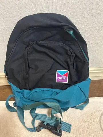 MILLET 백팩 블랙/파랑