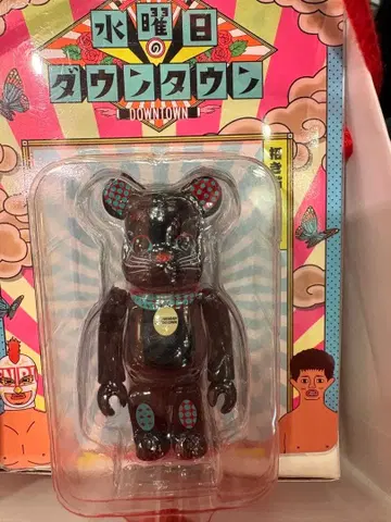 BE@RBRICK 수요일의 다운타운 마네키네코 100% 베어브릭