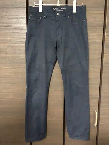 BLACK LABEL 네이비 치노 팬츠
