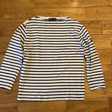 SAINTJAMES 보더 티셔츠 M 사이즈