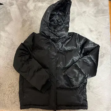 COMME CA ISM 블랙 다운 자켓 사이즈 9