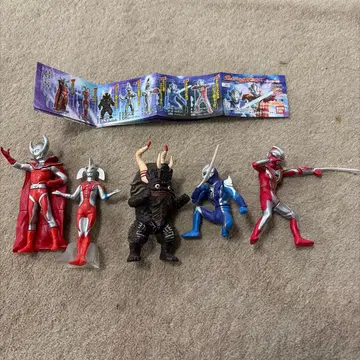 [레어] HG 시리즈 울트라맨 메비우스 ~빛을 잇는 자 편~ 5체 세트