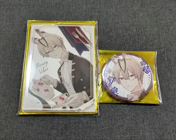 Honey Vibes 오토마 아크릴 스탠드 캔뱃지 테오 하니브 오토후유