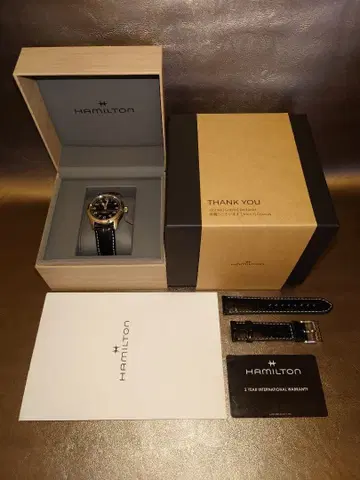 해밀턴 카키 필드 머프 오토 38mm 새상품 미착용