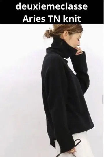deuxiemeclasse Aries TN knit 블랙