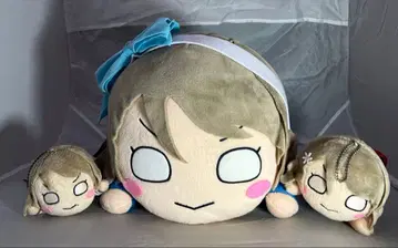 러브 라이브 선샤인 와타나베 요 메가 점보 누워있는 봉제 인형 마스코트