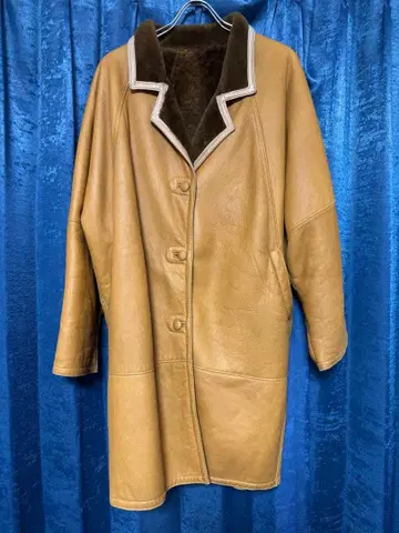 CURPESA naturpiel 리얼 무스탕 자켓 스페인산 XL