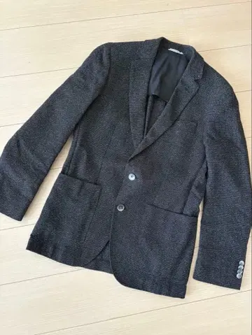 BOSS 다크 그레이 테일러드 자켓