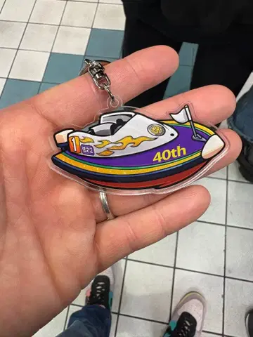 1호정 보트 레이스 스미노에 그랑프리 우승전 사양 아크릴 키링