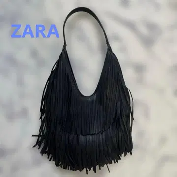 ZARA 프린지 랙 숄더백