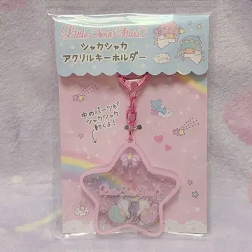 산리오 키디랜드 키키라라 샤카샤카 키링 엔젤