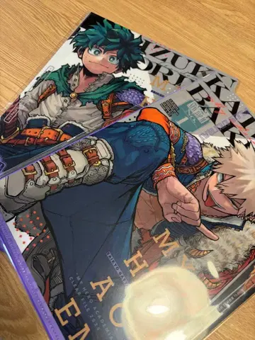 나의 히어로 아카데미아 최강 점프 클리어 파일 미도리야 바쿠고 히로아카