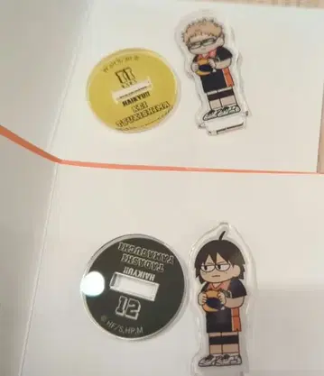 츠키시마 & 야마구치 아크릴 스탠드 지로리