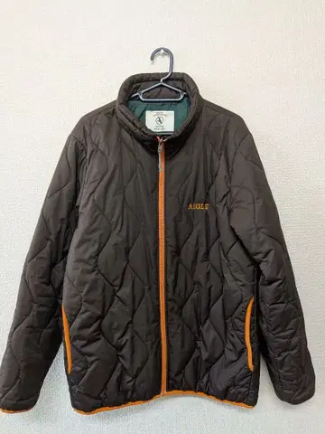 AIEGLE 에이글 퀼팅 자켓 브라운