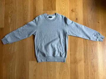 APC 그레이 크루넥 트레이닝복 M