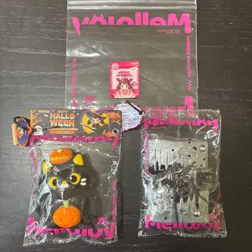 mellojoy 메로조이 할로윈 한정판 검은 고양이 밤의 옛 성