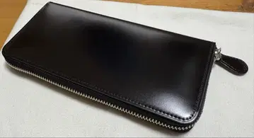 간조 ganzo CORDOVAN (코도반) 라운드 지퍼 장지갑